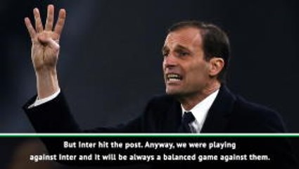 Juve 'found the right moments' in Inter win - Allegri