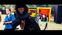 किशन बहरूपिया monkey dance _ ऐसा बहरूपिया कभी नहीं देखा होगा आपने,Kishan artist, black