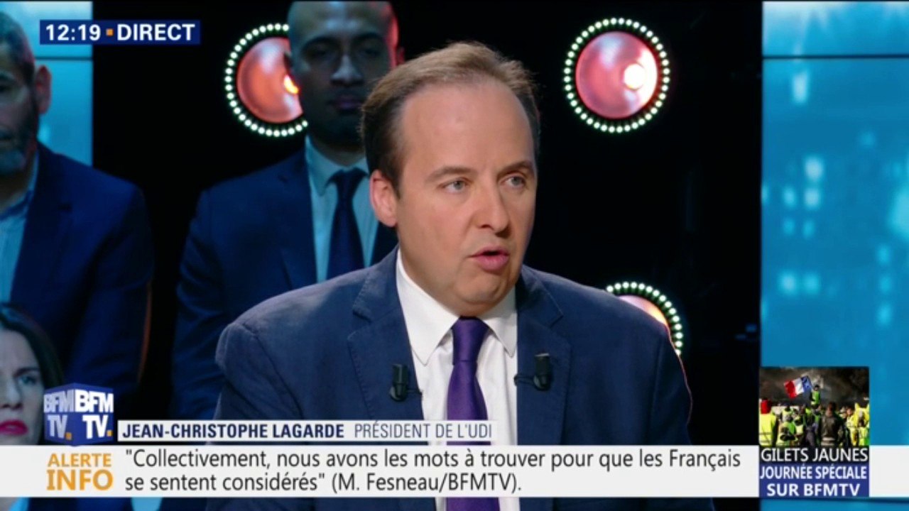 Jean-Christophe Lagarde (UDI): "Nous proposons qu'en-dessous de 1 700 euros, on annule l'augmentation de la CSG"