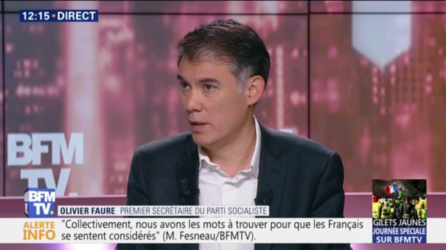 Olivier Faure (PS): le premier symbole, c'est de revenir sur une politique fiscale totalement injuste: l'ISF, la flat tax