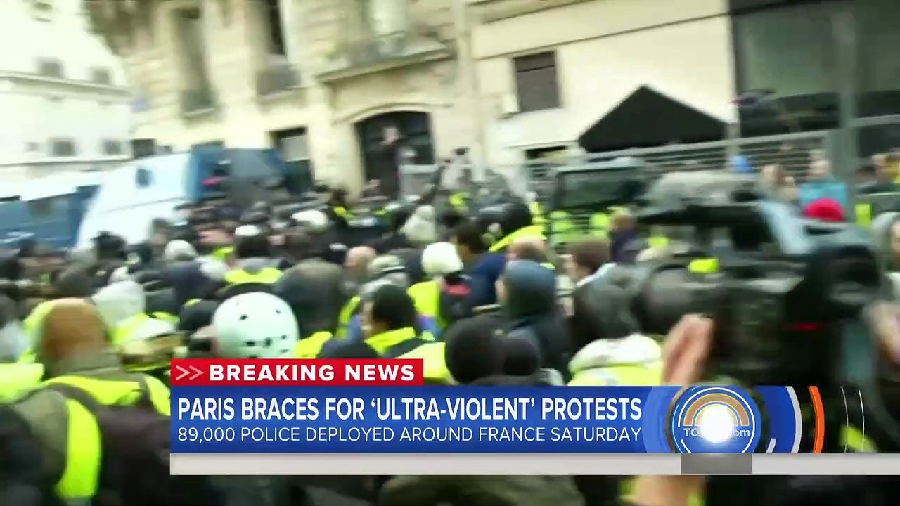 Paris Braces For Riots As Protests Sweep France