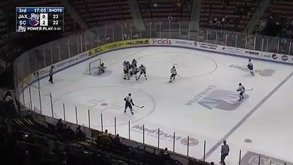 ECHL Jacksonville Icemen 2 at South Carolina Stingrays 3