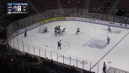 ECHL Jacksonville Icemen 2 at South Carolina Stingrays 3