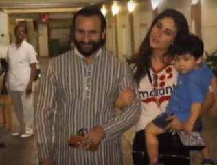Saif, Kareena throw pre-birthday party for Taimur