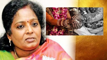 கலப்பு திருமணம் என்பது கட்டாயப்படுத்தி வரக்கூடாது : தமிழிசை- வீடியோ