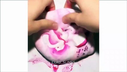SLIME COLORING #25 - Most Satisfying Slime ASMR Video Compilation
