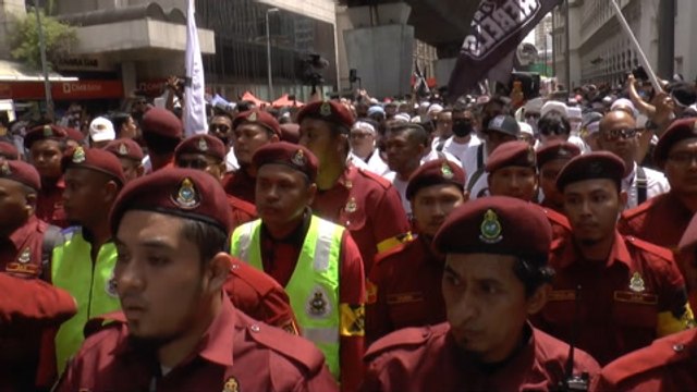 Scenes from various locations for anti-ICERD rally