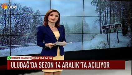 Uludağ'da sezon 14 Aralık'ta açılıyor