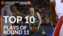 Top 10 Plays  - Turkish Airlines EuroLeague Regular Season Round 11
