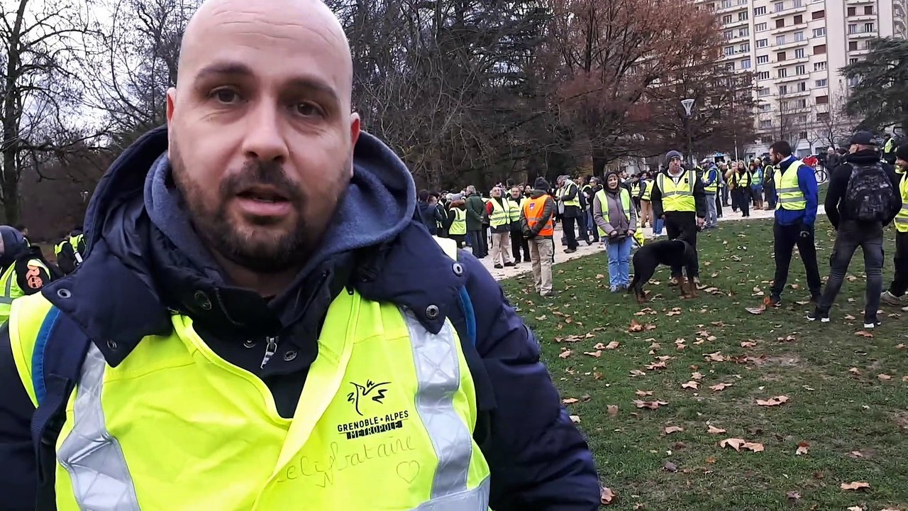 Les Gilets jaunes ce samedi à Grenoble