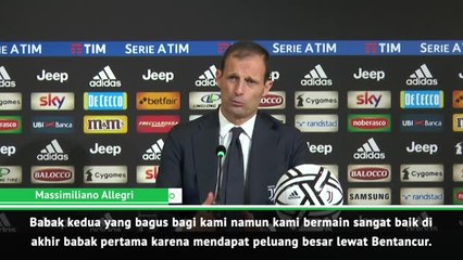 Juve 'Menemukan Momen Yang Tepat' Saat Menang Lawan Inter - Allegri