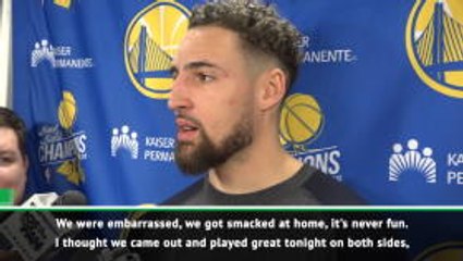 Warriors played 'amazing' basketball against Bucks  - Thompson