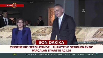 Çingene Kızı sergileniyor