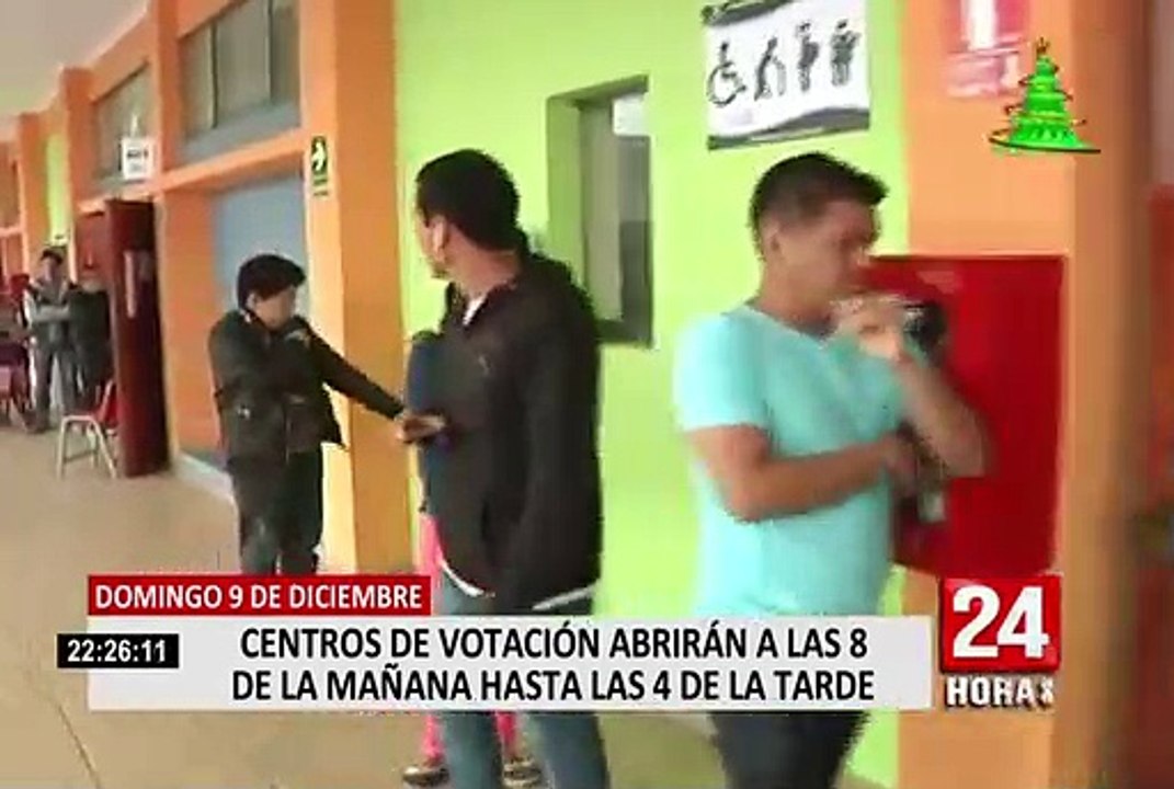 ONPE: recomendaciones a tomar en cuenta para las elecciones regionales y referéndum