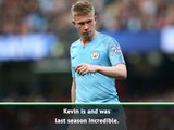 'Incredible' De Bruyne will put pressure on City squad - Guardiola