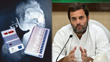 மோடியின் இந்தியாவில் ஈ.வி.எம். மெஷினுக்கு அமானுஷ்ய சக்தி - ராகுல் காந்தி