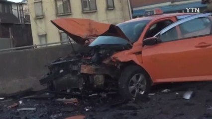 교통 사고 잇따르고 해상에서도 선박 충돌 / YTN