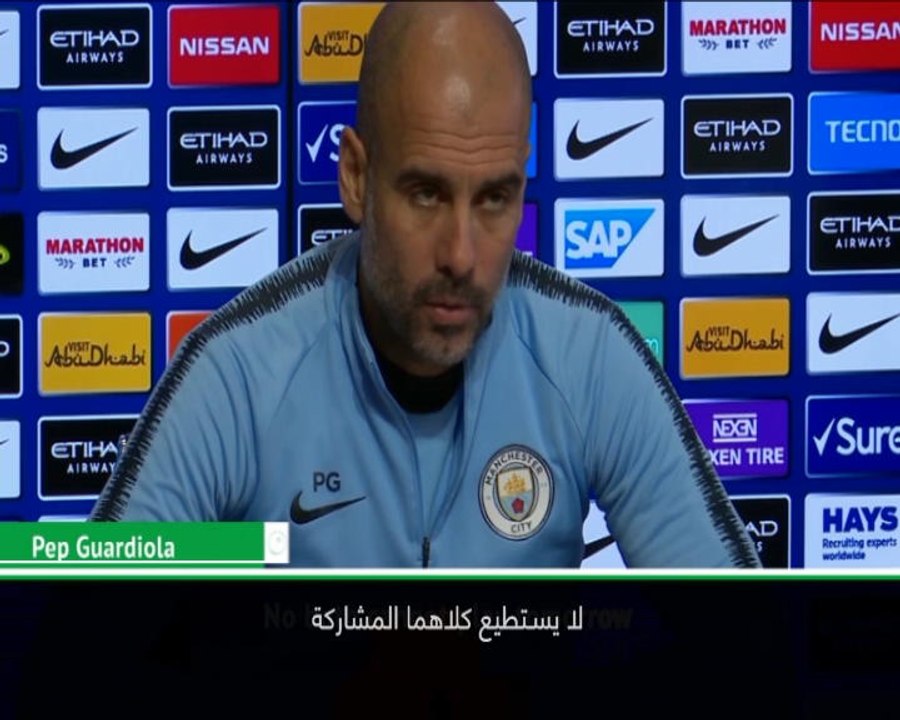 عام: الدوري الممتاز: أغويرو ودي بروين سيعودان قريبًا- غوارديولا