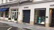 Prada, Gucci, Dior, Hermès, Chanel, Cartier: les enseignes de luxe du boulevard de Waterloo barricadées à cause de Gilets jaunes