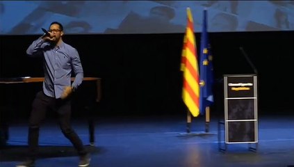 Valtònyc reaparece en la presentación del Consell per la República en Bruselas