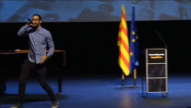 Valtònyc reaparece en la presentación del Consell per la República en Bruselas