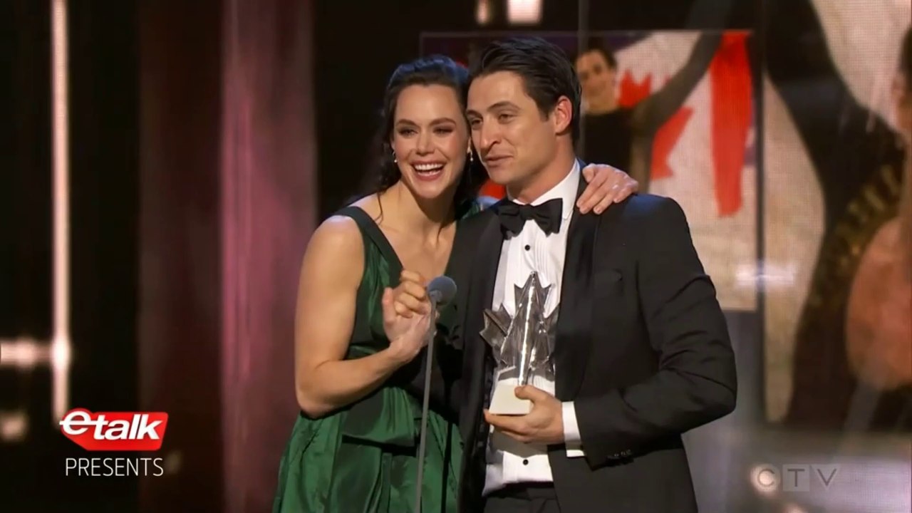 Tessa Virtue and Scott Moir Canada's Walk of Fame 2018 || eTalk