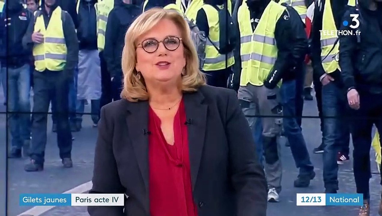 "Gilets jaunes" : un acte IV plus calme à Paris