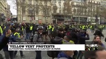 Yellow Vests: LIVE images of clashes breaking out on the Champs-Élysées avenue
