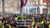 Gilets jaunes : les rassemblement s'intensifient à Paris