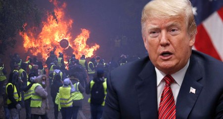 Trump, Fransa'daki Olaylara İlişkin Açıklama Yaptı: Fransa'yı Seviyorum