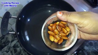 Atta Badam Ladoo - आटा बादाम लड्डू - Almond Wheat Flour Laddu - Almond Ladoo