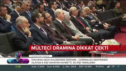 Kurtulmuş, dünyada yaşanan mülteci dramına dikkat çekti