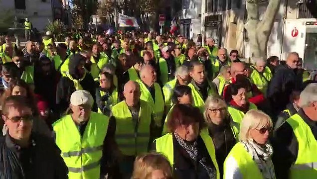 Gilets jaunes : manifestation dans le calme à Martigues