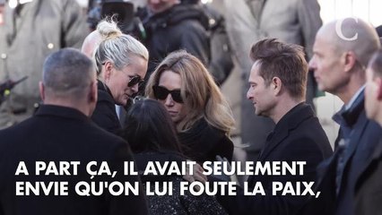 David Hallyday : "Johnny n'avait pas envie qu'on l'emmerde"