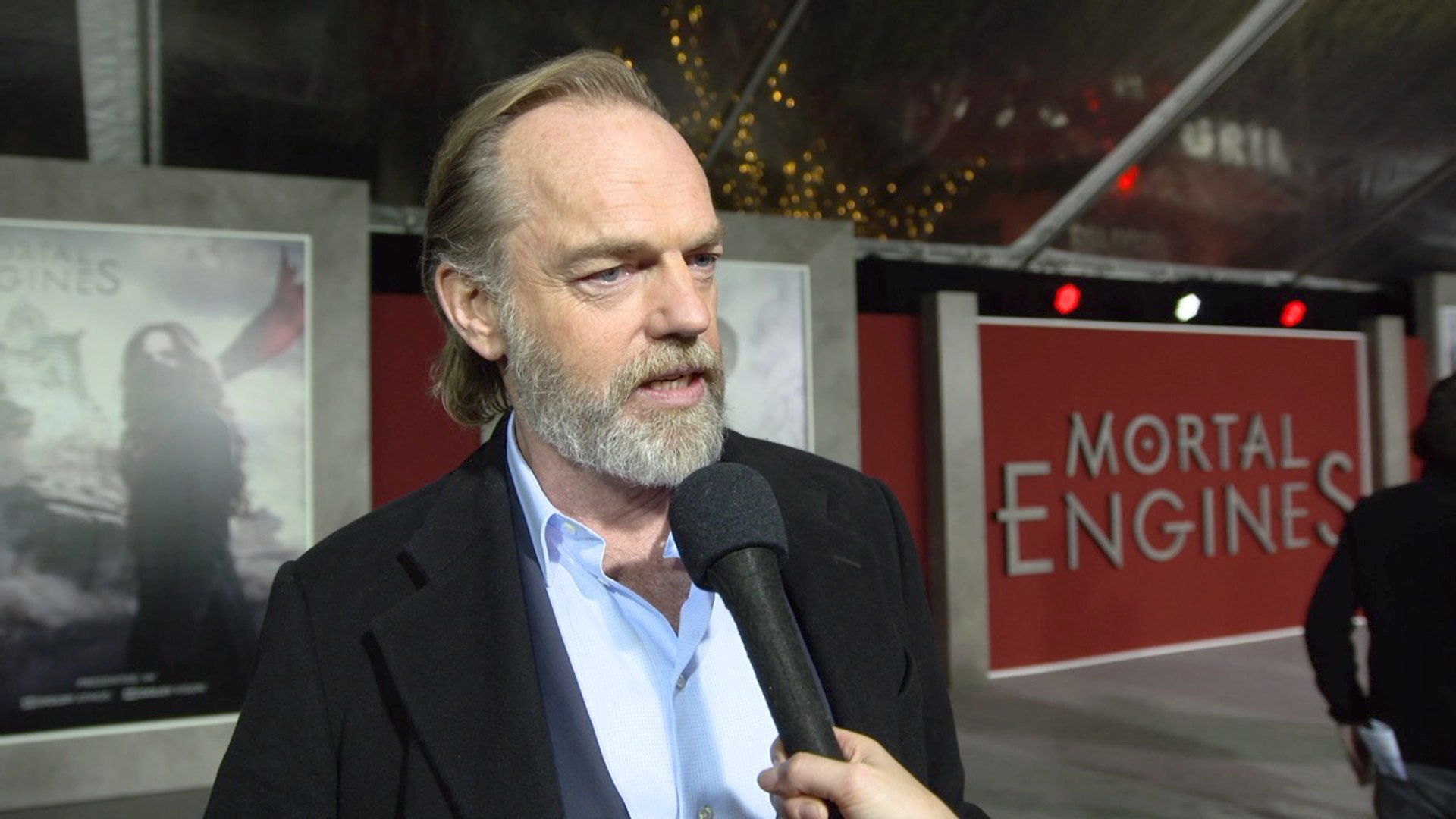 Hugo Weaving Talks 'Mortal Engines,' Working With Peter Jackson