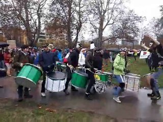 Ambiance au coeur de la Marche du climat à Annecy