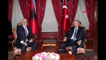 Erdoğan Arnavutluk Başbakanını Kabul Etti