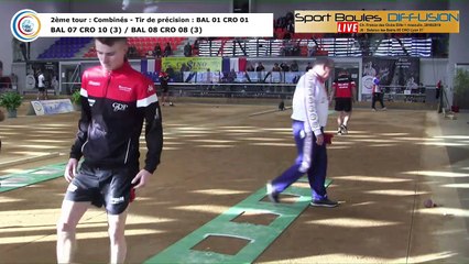 Second tour, premier tir de précision, France Club Elite 1, J6, Balaruc-les-Bains contre CRO Lyon,  saison 2018/2019