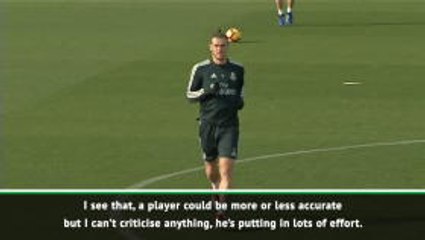 Solari defends Bale's commitment to Real Madrid