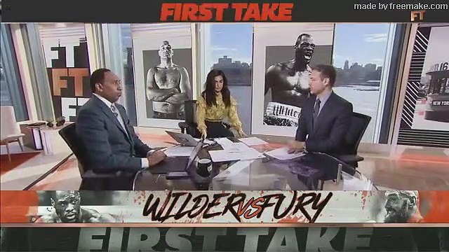Tyson Fury brilliant for accusing Anthony Joshua of ducking Deontay Wilder - Stephen A