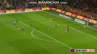 Goal Rodrigues (1-0 ) Galatasaray SK  vs Rizespor