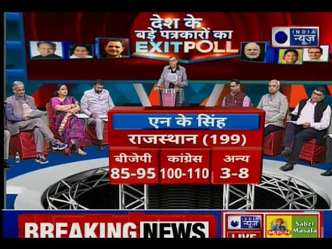 देश के 10 बड़े पत्रकारों का Exit Poll 2018 | Deepak Chaurasia | Assembly Election 2018