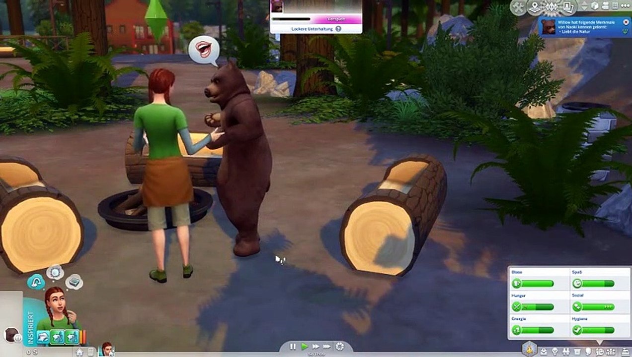 ASMR - Sims 4 - Herbalista-Challenge #1 - english - Into the Nature