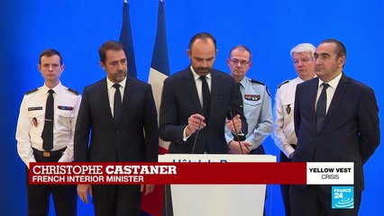"Yellow Vest" protests: France's interior minister, Prime Minister address the press