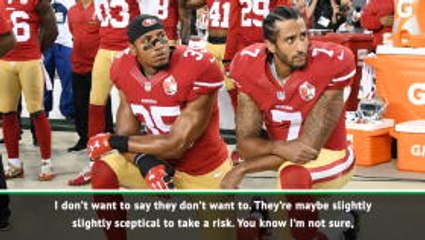 NFL teams are 'scared' to sign Kaepernick - Porter