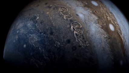 A Breathtaking View of Jupiter from the Juno Spacecraft
