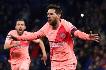 Liga : Le Barça s'envole grâce à un Messi de gala