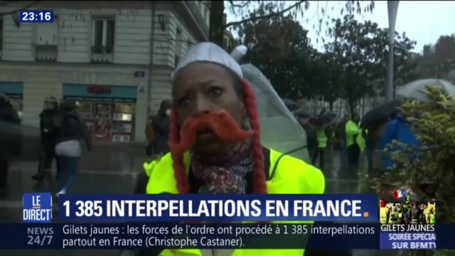 Gilets jaunes: des manifestations dans toute la France