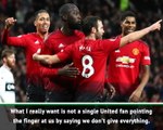 No Man United fan can point the finger at us - Mourinho