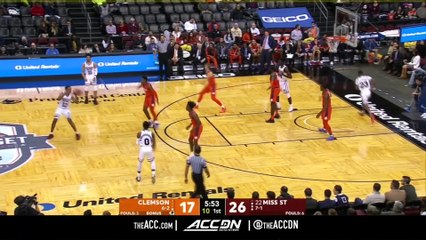 Clemson vs. Mississippi State Basketball Highlights (2018-19)